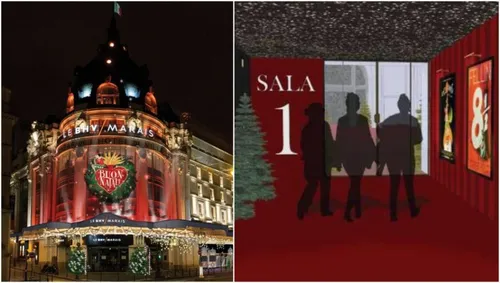 Un cinéma éphémère gratuit s’installe au BHV Marais pour Noël