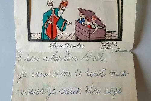 Une lettre au père Noël vieille de 85 ans retrouvée par des...