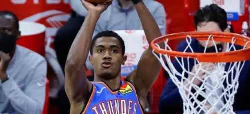 NBA: Théo Malédon devient détenteur d'un record avec Oklahoma city
