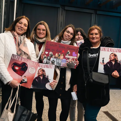 Auditeurs au Live Alouette Showcase avec Marine