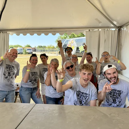 Bénévoles au Hellfest Kids 2025
