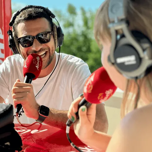 Amir en direct sur Alouette à l'inauguration de l'Arena Les Sables-d'Olonne le 29.06.2025