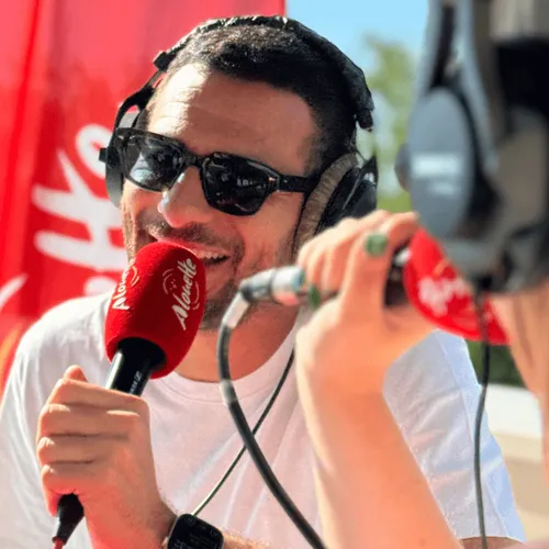 Amir en direct sur Alouette à l'inauguration de l'Arena Les Sables-d'Olonne le 29.06.2025