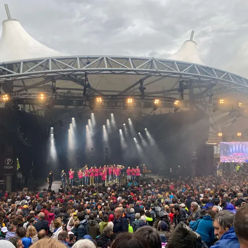 Yannick Noah en direct sur Alouette depuis le Festival de Poupet