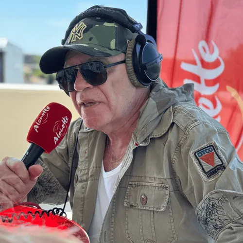 Nicolas Ferru en direct sur Alouette à l'inauguration de l'Arena Les Sables-d'Olonne le 29.06.2025