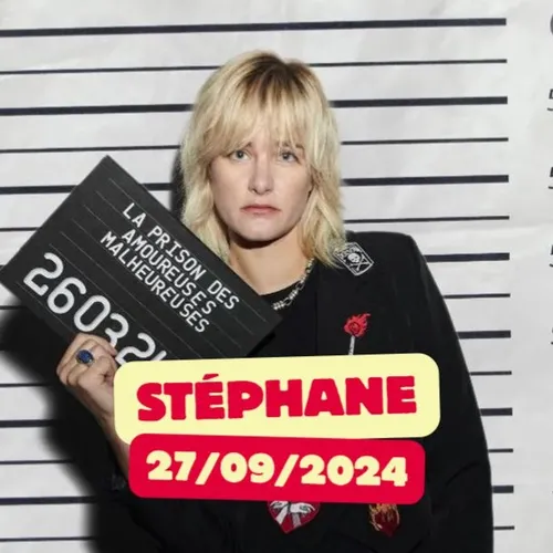 Stéphane pour la sortie de son deuxième album