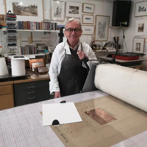 Zoom sur le graveur ardennais Jean-Claude Renaud 