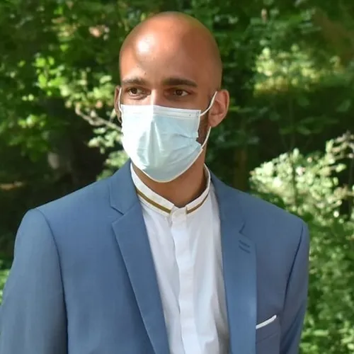 Roubaud-Quashie, porte-parole du candidat PCF Fabien Roussel