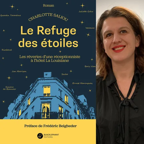  Charlotte Saliou  “Le refuge des étoiles”, éditions Blackelephant.