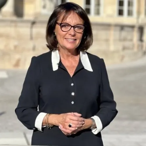 Brigitte Kuster, députée et candidate dans la 4e circonscription de...
