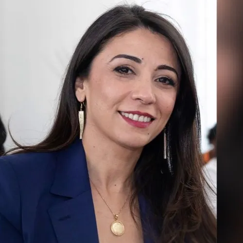 LIKAATS: avec l'ambassadrice de l’Etat de Palestine en France...