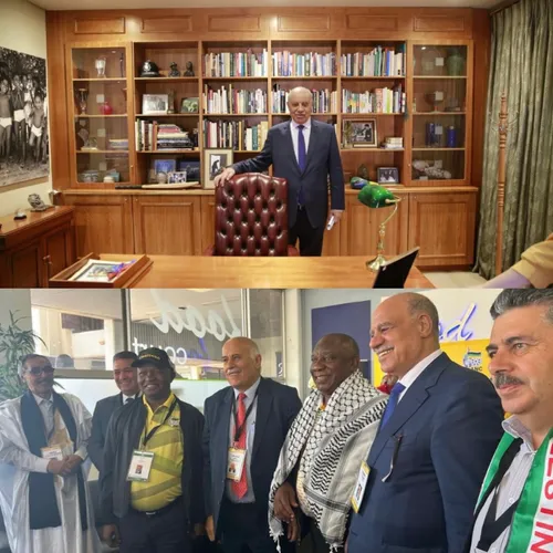 l’ancien ambassadeur de Palestine en France Salman AlHirfi.