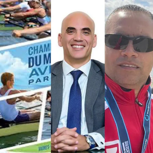 L'entraîneur de l’équipe d'Egypte d'aviron Ahmad Kouta 