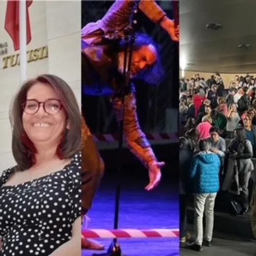 LIKAATS: Avec la responsable culture de la fondation de la maison...