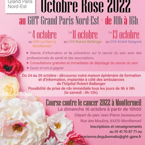 Cancer du Sein : Octobre Rose