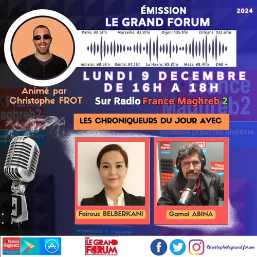 Le grand forum #Lgf du lundi 9 décembre 2024
