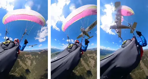 Collision aérienne : Une parapentiste survit miraculeusement après...