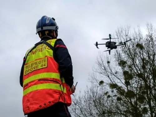 Drone-pompier : les technologies du futur face aux incendies