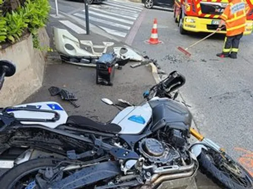 Un motard de la police nationale blessé après un refus d’obtempérer