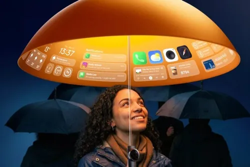 Oppo dévoile un parapluie connecté avec écran pliable 4K
