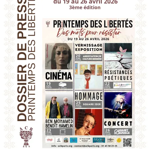 Printemps des Libertés 2026 : la culture comme acte de résistance à...