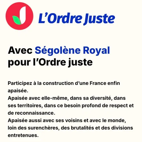 Ségolène Royal au cœur d’un nouvel appel contre les divisions !