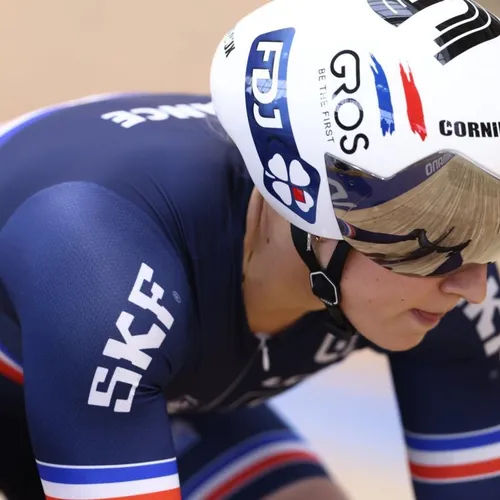 [ SPORT / CYCLISME ]: Mathilde Gros a failli avoir l'or.