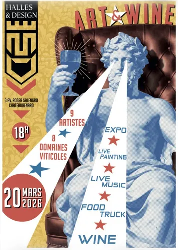 [ Evènement ] Art & Wine : une journée d’art, de vin et de musique...