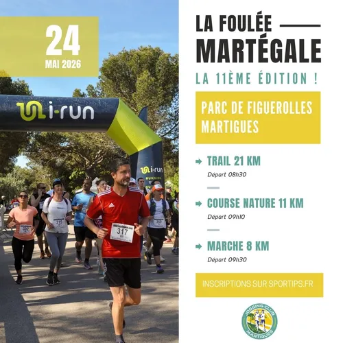 La Foulée Martégale 2026 : sport, nature et convivialité au...