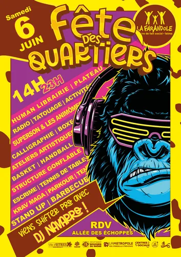 Fête des Quartiers à Istres : une journée festive et familiale aux...