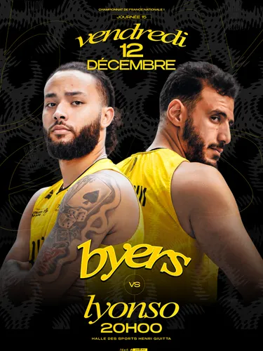 [ Basket ] Byers vs Lyonso : rendez-vous ce vendredi 12 décembre