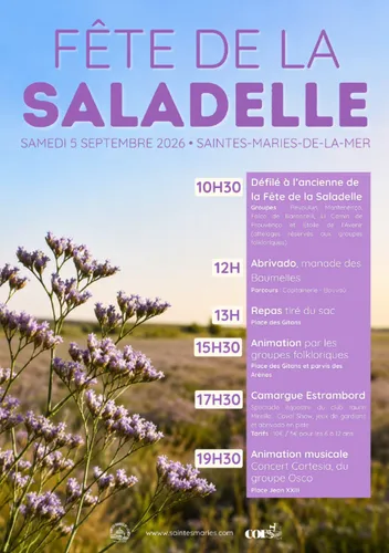 Aux Saintes-Maries-de-la-Mer, la Fête de la Saladelle célèbre les...