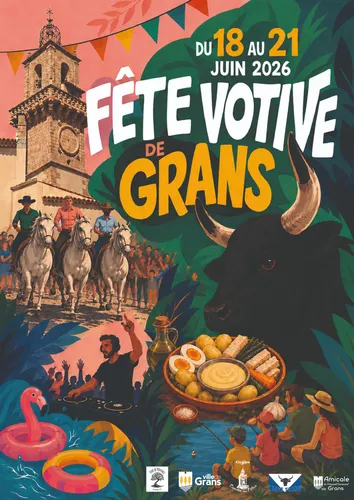 Fête Votive de Grans 2026 : quatre jours de traditions, de fête et...
