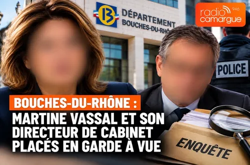 Bouches-du-Rhône : Martine Vassal et son directeur de cabinet...