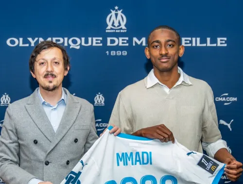 [ Foot ] L’OM prolonge Tadjidine Mmadi jusqu’en 2029