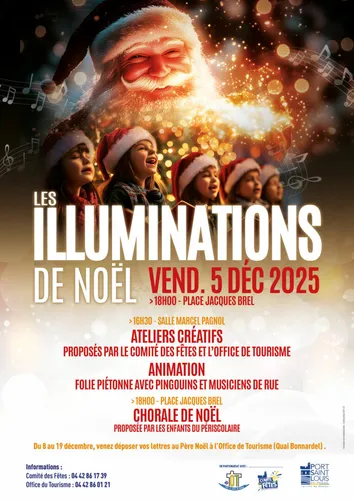 [ Evènement ] Illuminations de Noël à Port-Saint-Louis-du-Rhône :...