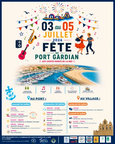 Fête de Port Gardian : trois jours d’animations et de festivités...