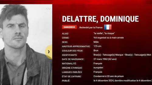 Le braqueur nîmois Dominique Delattre remis en liberté après 26...