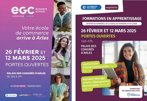 [ FORMATION - ARLES ] Portes Ouvertes à la CCI du Pays d'Arles :...