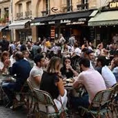 [ SOCIETE ] Bars et restaurants: Les consommations assises en...