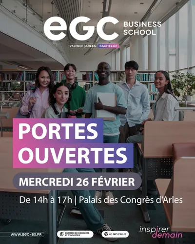 [ EDUCATION - ARLES ] Arles ouvre son école de commerce EGC...