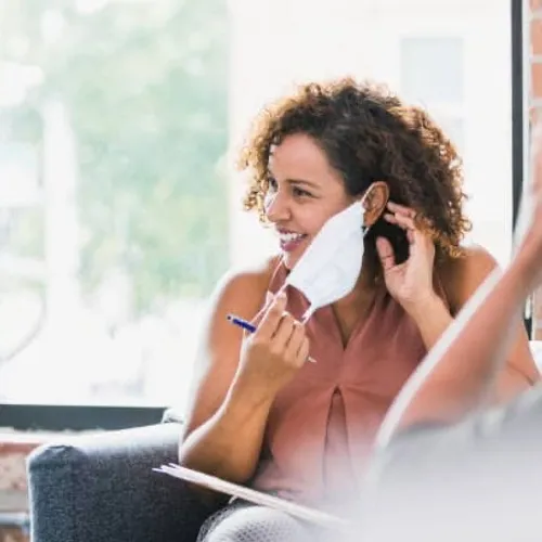 [ SOCIÉTÉ / SANTÉ ]: La semaine prochaine le masque ne sera plus...