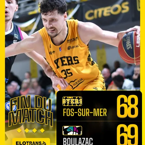 [ SPORT - BASKETBALL ] ProB: Défaite frustrante pour le Fos...