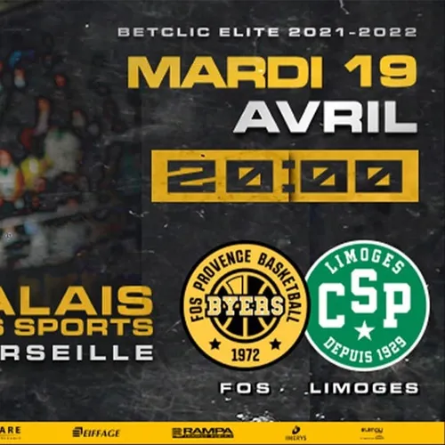 [ SPORT / BASKET ]: Fos reçoit Limoges ce soir.