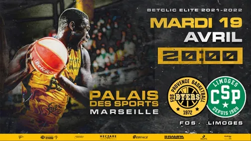 [ SPORT / BASKET ]: Fos reçoit Limoges ce soir.