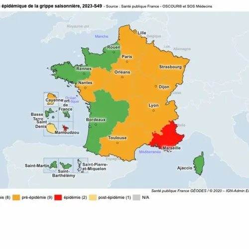 [ SANTE - REGION ] PACA : région la plus touchée par l'épidémie de...