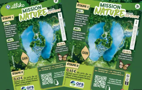 Le loto de la biodiversité soutient la préservation des zones...