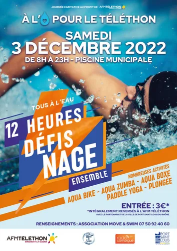 [ CULTURE / LOISIR ] A L'EAU POUR LE TELETHON - PORT SAINT LOUIS DU...