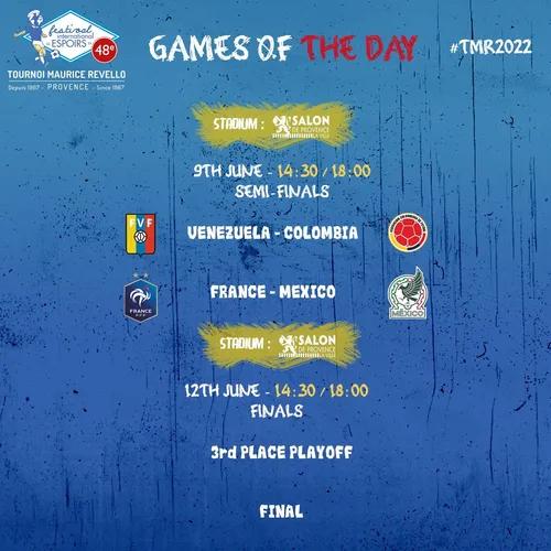 [SPORT] Tournoi Maurice Revello : Match crucial pour les bleuets...