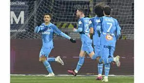 [FOOTBALL]: Marseille conserve sa deuxième place du podium en Ligue 1.